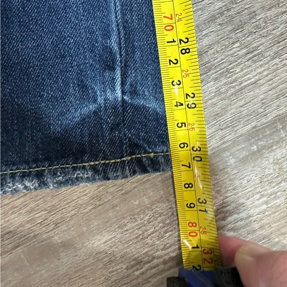 Amo Patsy Seamed Tapered Straight Leg Jeans Enchanted Wash size 25 - Picture 8 of 10